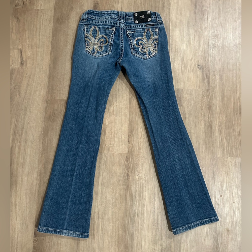 Miss Me Dark Blue Skinny Jeans - Picture 3 of 3